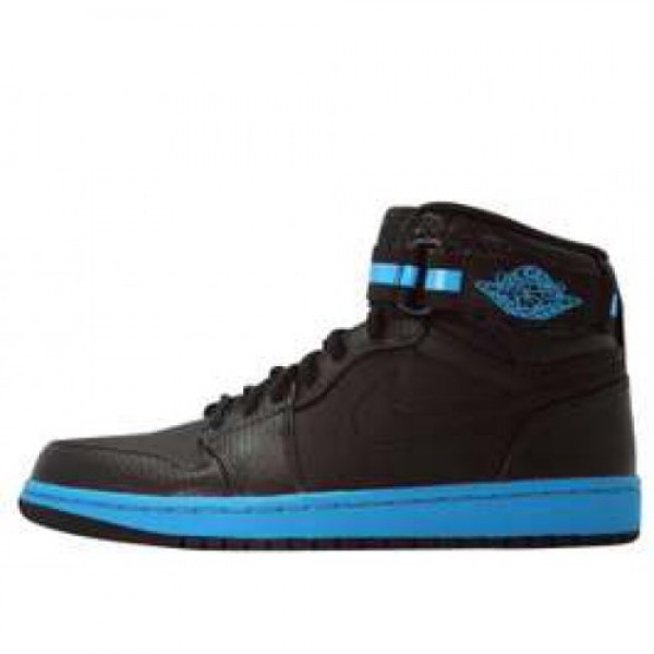 NIKE AIR JORDAN 1 HIGH STRAP ナイキ エアジョーダン 1 ストラップ 黒青 375352-001  大ヒット商品！定番
