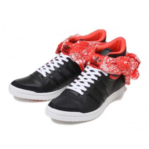 adidas Originals アディダス オリジナルス トップ テン ハイ スリーク ボウ バンダナ Black/Black/Highless red (g96088) 免税名作＆新作