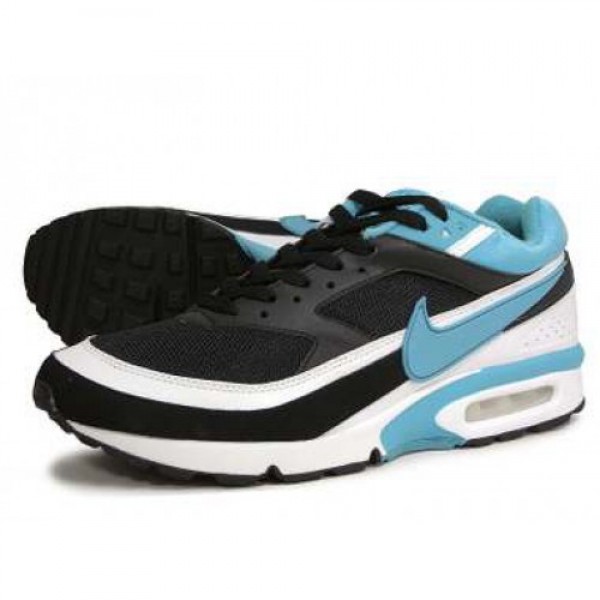 NIKE AIR CLASSIC BW TEXTILE BLACK/MINERAL BLUE-WHI...