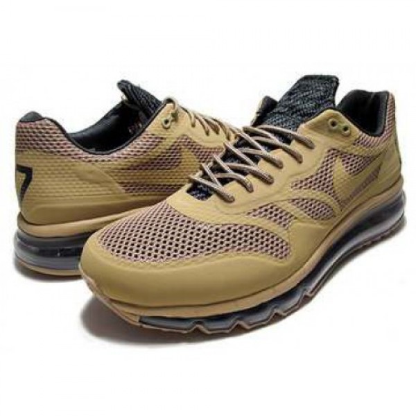 NIKE AIR MAX 1 2013 QS "2013 USATF PACK" desert/desert-blk-t.yellow 582896-220