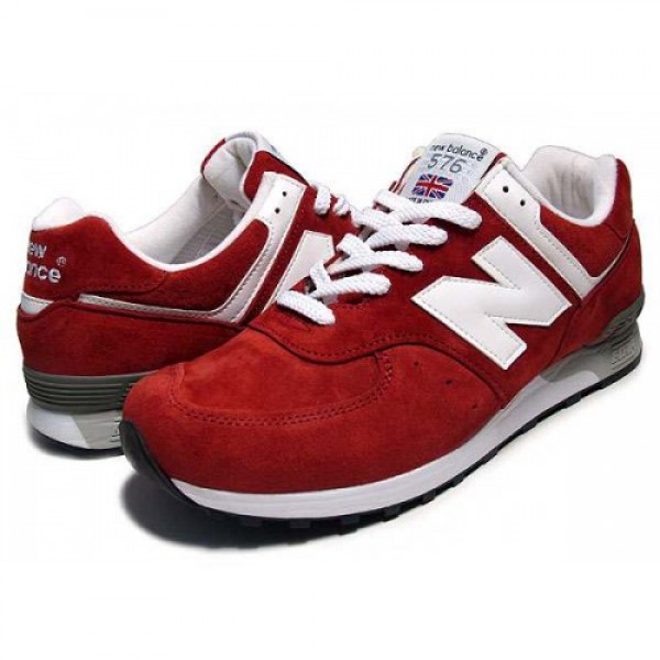ニューバランスNEW BALANCE MADE IN ENGLAND 赤 レッド　スエード　イングランド製 RED/WHITE 【M576RGS】