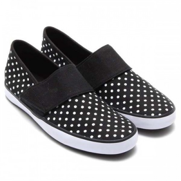 PUMA LAZY SLIP-ON DOT WMNS (プーマ レイジースリッポン ドット ウィメンズ) BLACK 356205-03