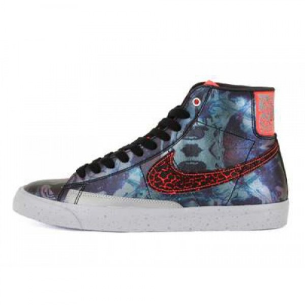 NIKE BLAZER MID PRM QS (598124-800) TOTAL CRIMSON/BLACK 【ナイキ ブレザー ミッド プレミアム クイックストライク】
