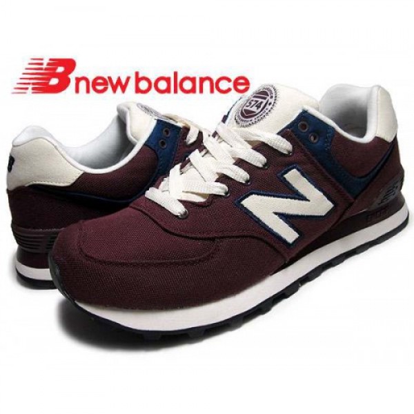NEW BALANCE ML574 RUT Burgundy/Navy/Ivory (ニュ�...