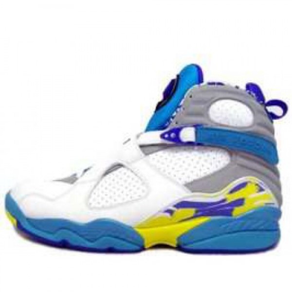 NIKE WMNS AIR JORDAN 8 RETRO  ナイキ レディース エア ジョーダン 8 レトロ 白灰水黄 316836-161