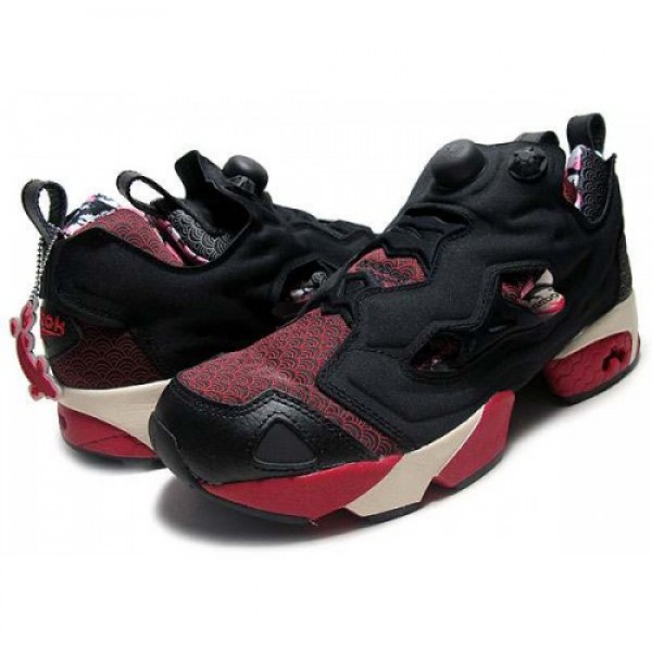 REEBOK INSTA PUMP FURY 鯉幟 blk/e.red-p.wht-gry ...