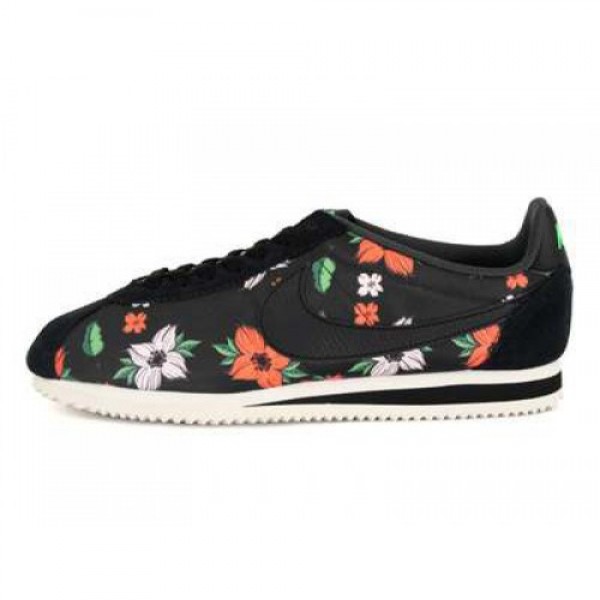 NIKE CLASSIC CORTEZ NYLON QS (603274-003) BLACK/BL...