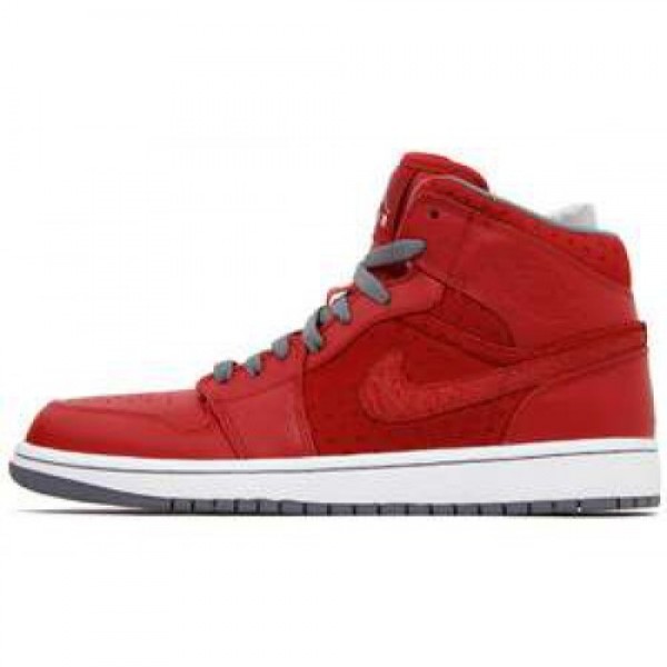 Nike Air Jordan 1 Phat VARSITY RED/COOL GREY-WHITE...