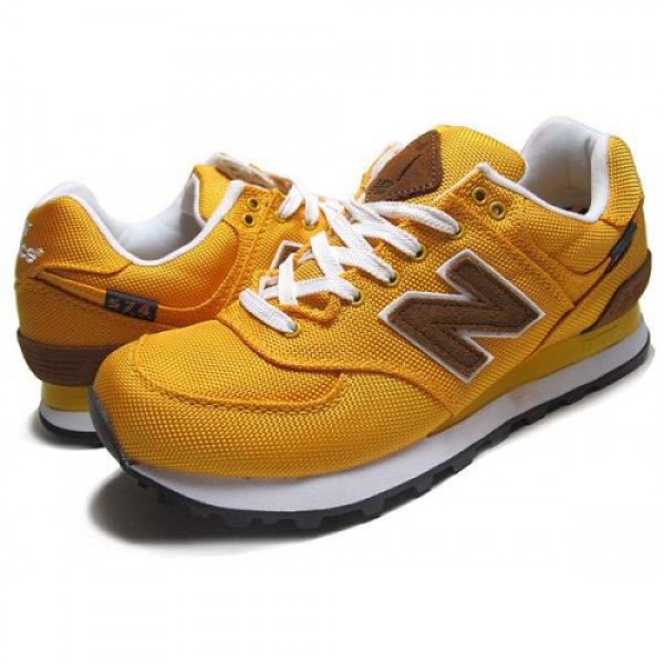 NEW BALANCE WL574BPY ニューバランス WL574BPY YELLOW/BROWN WL574BPY 送料無し2015人気新作