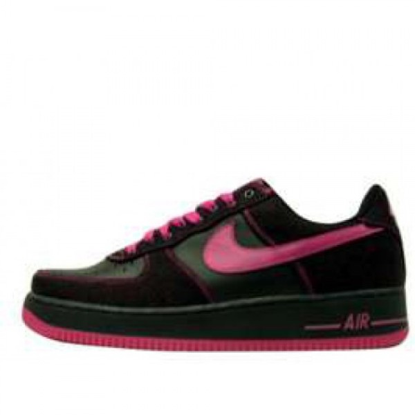 NIKE WMNS AIR FORCE 1 LOW ナイキ ウィメンズ エアフォースワン 黒ピンクデニム’05 307109-064