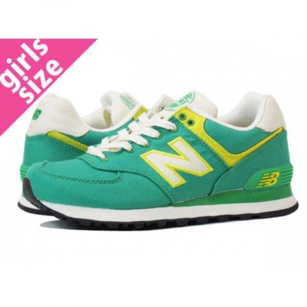 NEW BALANCE WL574RUG 【RUGBY PACK】 ニューバランス WL574RUG GREEN/WHITE/YELLOW wl574rug 人気ランキング大ヒット商品！