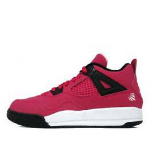 NIKE GIRLS JORDAN 4 RETRO (PS) VOLTAGE CHERRY ス�...