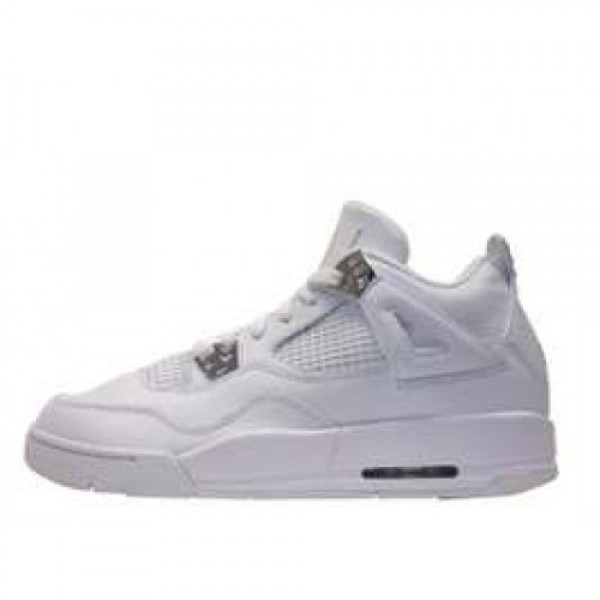 NIKE AIR JORDAN4 RETRO （GS） SILVER ANNIVERSARY ナイキ エア ジョーダン 4 レトロ ガールズ シルバーアニバーサリー 白銀 408452-101