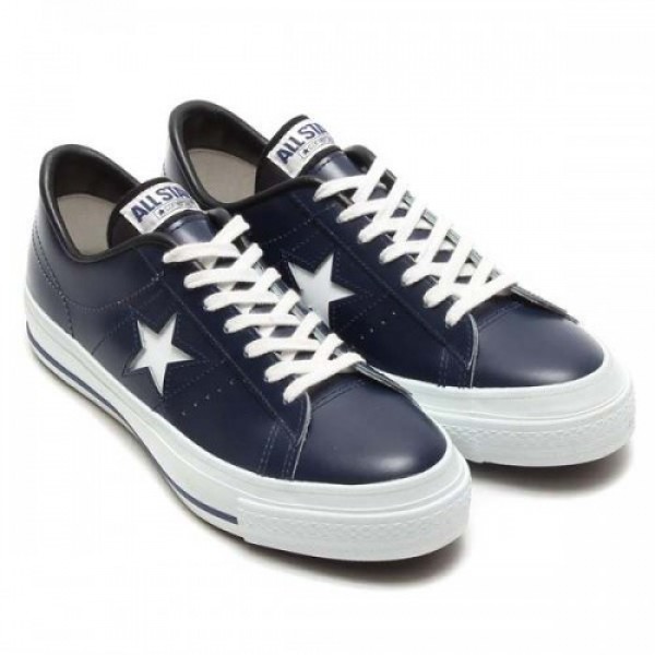 CONVERSE ONE STAR J (コンバース ワンスター J) NAVY 32346725