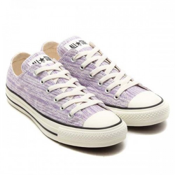 CONVERSE ALL STAR SUMMER-KNIT OX (コンバース オールスター サマーニット OX) PURPLE 32860258