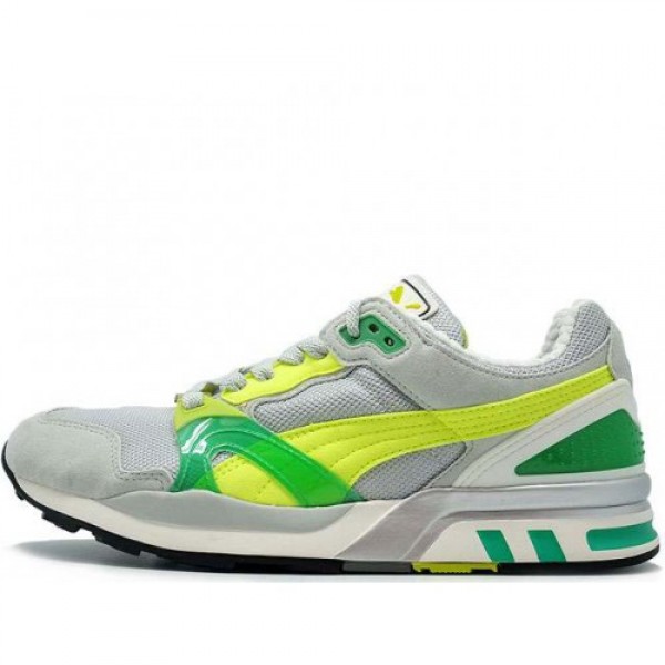 PUMA TRINOMIC XT2 PLUS GREY/YELLOW/GREEN プーマ...