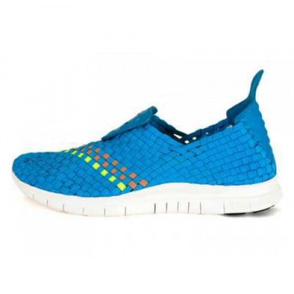 NIKE FREE WOVEN (555307-440) NEO TURQ-SAIL-MDM GRY...