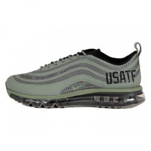 NIKE AIR MAX 97 2013 QS (582918-300) CLASSIC OLIVE...