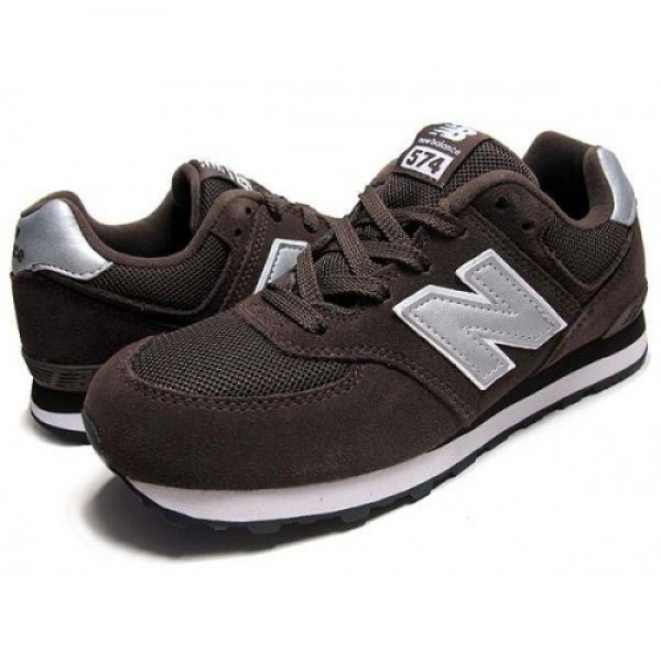 NEW BALANCE ニューバランス BROWN/GREY KL574...