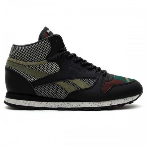 Reebok CL LEATHER MID R12 "atmos"(リー...