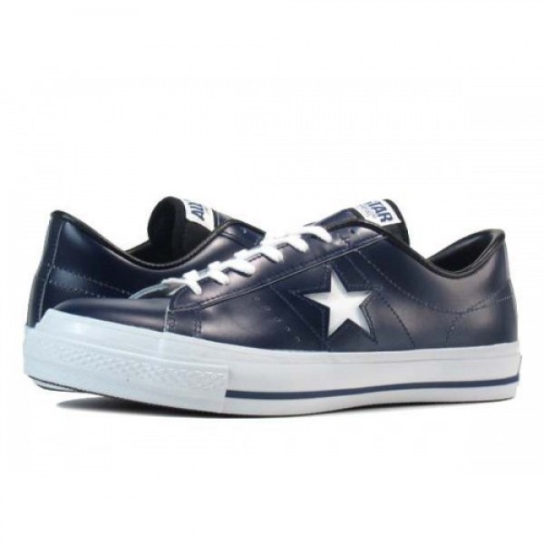 CONVERSE ONE STAR J 【MADE IN JAPAN】 NAVY 32346...
