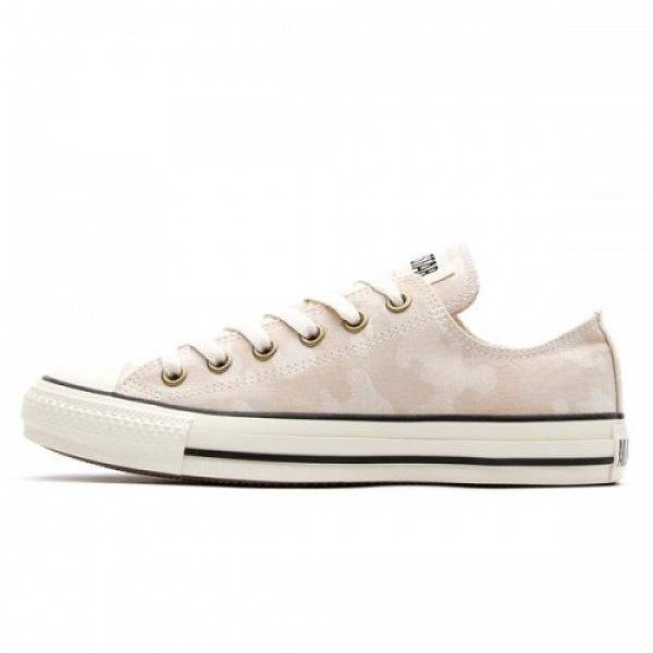 CONVERSE ALL STAR JACQUARDCAMO OX (オールスタージャカードカモローカット) BEIGE 32860087 最大50%OFF以上手ごろなお値段