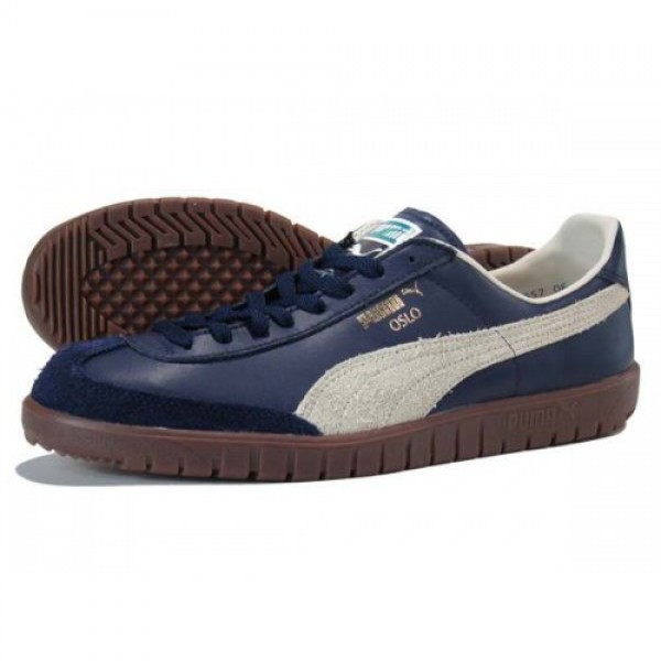 PUMA OSLO プーマ オスロ NAVY/WHITE/GUM 354657-07