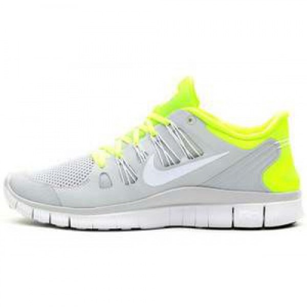 Nike Free 5.0+ Breathe VOLT/WHITE-PURE PLATINUM �...