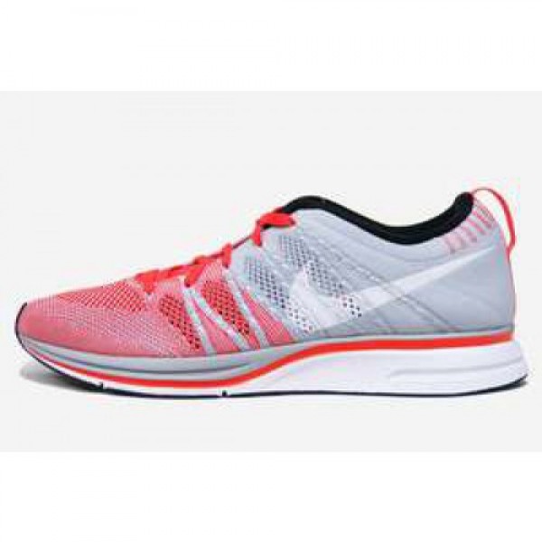 NIKE 13SU FLYKNIT TRAINER+ BRIGHT CRIMSON/WHITE-TR...