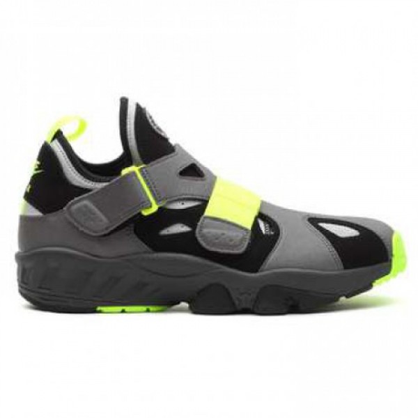 NIKE AIR TRAINER HUARACHE 94 (ナイキ エア トレーナー ハラチ 94) Black/Strata Grey-Anthracite-Volt554991-010 本物保証満足保証