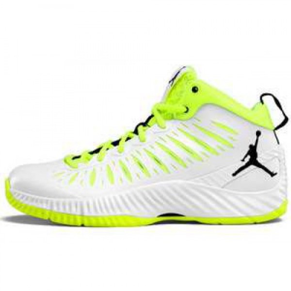 Nike Jordan Super.Fly X WHITE/BLACK-VOLT ナイキ ジョーダン スーパーフライ XDRソール ホワイト/ブラック ヴォルト 536537-170