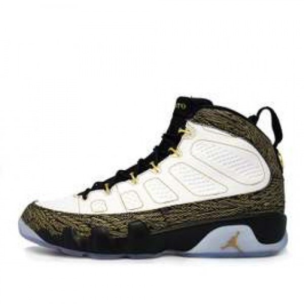 Nike Air Jordan 9 Retro DB "DoernBecher" White/Metallic Gold-Black ナイキ エア ジョーダン 9 レトロ チャリティー 白黒金 580892-170