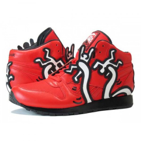 Reebok CLASSIC LEATHER MID LUX KH 【Keith Haring�...