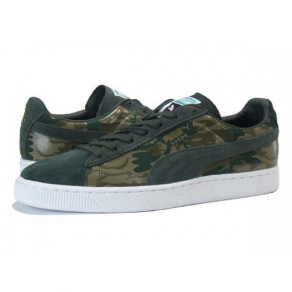 PUMA SUEDE CAMO 【2013HO】 プーマ スウェード カモ DEEP FOREST 356620-02
