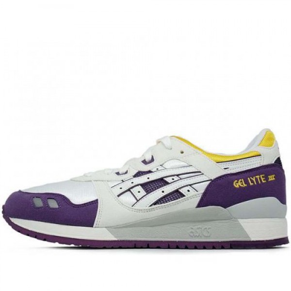 ASICS GEL LYTE III white/purple/yellow アシックス ゲルライト 3 ホワイト/パープル/イエロー H305N-0101 100%満足保証！お買い得！