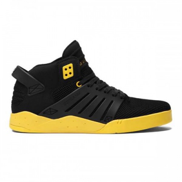 SUPRA SKYTOP 3 【TOUR PACK】 BLACK MESH/NEON YEL...